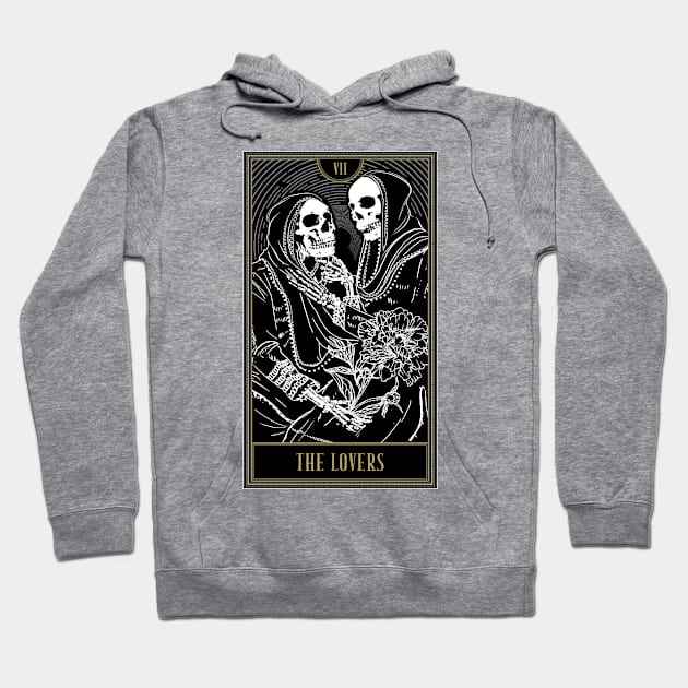 The Lovers Tarot Card Hoodie by avshirtnation